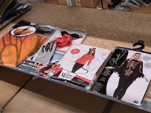 lot 1209 image: Lot of (4) Adult One Size Fits Most  Womens Costumes