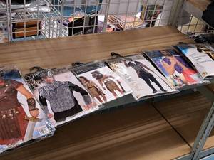 lot 1212 image: Lot of (6) 42 Mens Costumes