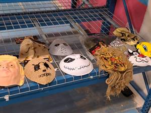 lot 1244 image: Lot of (10) Assorted Masks