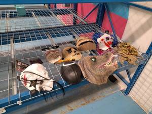 lot 1257 image: Lot of (10) Assorted Masks