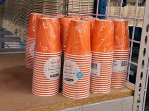 lot 1075 image: Lot of (16 Packs) Brava 9-oz Cold Cups 20-count ( 320 Total Items )