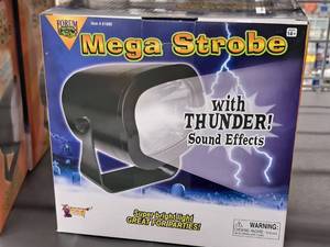 lot 1305 image: Mega Strobe with Thunder Sound Effects (in original box)