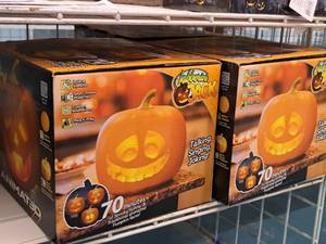 lot 1327 image: Lot of (3 Boxes) Jabberin Jack Halloween Lights
