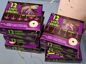 lot 1369 image: Lot of (7 Boxes) Bat String Lights