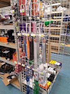 lot 1381 image: Assorted Halloween Costume Accessories - Hair Extensions, Necklaces, Wrist Bands, Head Bands, Baking Cups