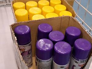 lot 1386 image: Lot of (18 Cans) Body Make-Up Spray