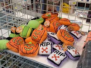 lot 1403A image: Lot of  Plush Toys - Dogs