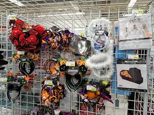 lot 1408 image: Assorted Costume Headbands and Supplies