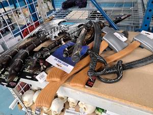 lot 1426 image: Halloween Costume Accessories - Swords and Axes