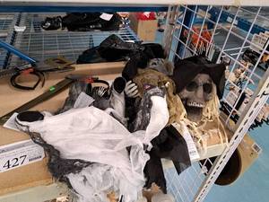 lot 1427 image: Assorted Halloween Dcor Props