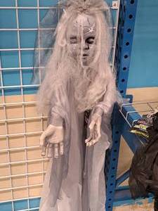 lot 1441 image: Lot of (1) l Hanging Halloween Dcor Prop