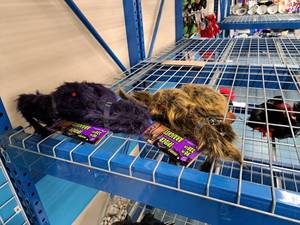 lot 1440 image: Lot of (2) Halloween Dcor Props - Spiders