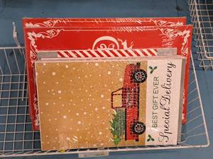 lot 1477 image: Lot of (7) Assorted Gift Boxes