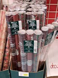lot 1495 image: Lot of (20 Packs) Assorted Gift Wrapping Paper 3-count ( 60 Total Items )
