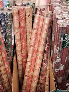 lot 1494 image: Lot of (8 Packs) Wrapping Paper 3-count ( 24 Total Items )