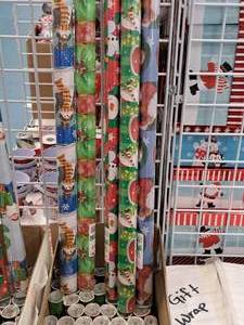 lot 1511 image: Lot of (60 Rolls) Assorted Gift Wrap Paper