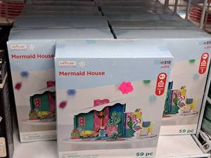 lot 1541 image: Lot of (8 Boxes) Childrens Puzzle House Kits - Mermaid House