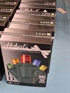 lot 1635A image: Lot of (5 Boxes) Hoferts 11.3 IndoorOutdoor M5 LED Light Strings