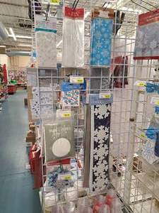 lot 1628 image: Assorted Holiday Dcor - Trash Bags, Garland, Confetti