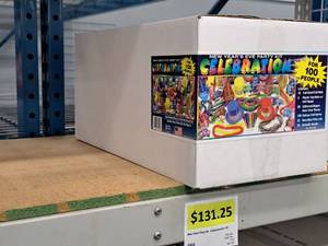 lot 1710 image: Lot of (1) 100-person New Years Eve Party Kit - Celebration