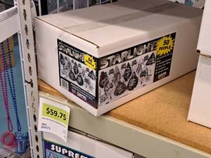 lot 1713 image: Lot of (1) 50-person New Years Eve Party Kit - Starlight
