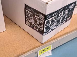lot 1723 image: Lot of (1) 50-person New Years Eve Party Kit - Silver Eclipse
