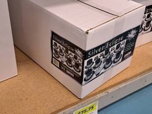 lot 1724 image: Lot of (1) 50-person New Years Eve Party Kit - Silver Eclipse