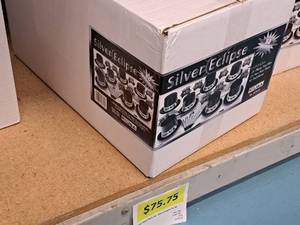 lot 1725 image: Lot of (1) 50-person New Years Eve Party Kit - Silver Eclipse