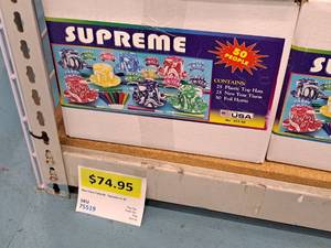 lot 1731 image: Lot of (1) 50-person New Years Eve Party Kit - Supreme