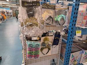 lot 1735 image: Assorted New Years Headbands and Sunglasses