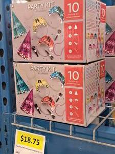 lot 1672 image: Lot of (2) 10-person New Years Eve Party Kit