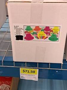 lot 1681 image: Lot of (1) 50-person New Years Eve Party Kit - Radiant