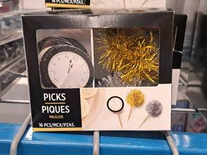 lot 1745 image: Lot of (8 Boxes) New Years Eve Picks 16-count ( 128 total items )