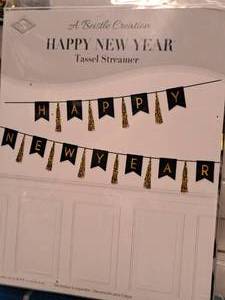 lot 1747 image: Lot of (9 Boxes) New Years Eve Streamers