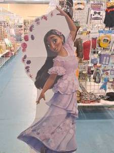 lot 1836 image: Disney Encanto Cardboard Stand-up - Isabella