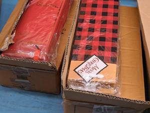 lot 1653 image: Lot of (6 Packs) Bottle Gift Bags 12-count ( 72 Total Items ) 3x5x14