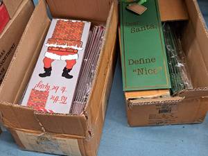 lot 1654 image: Lot of (6 Packs) Bottle Gift Bags 12-count ( 72 Total Items ) 3x5x14