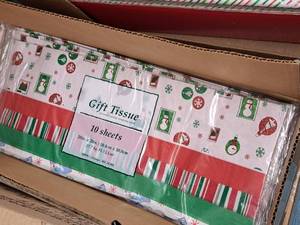 lot 1658 image: Lot of (90) Gift Tissue 10-sheet 20x20