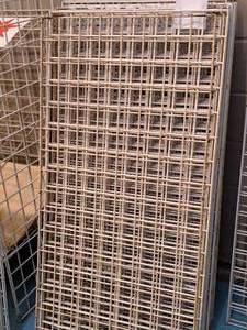 lot 524 image: Lot of (10) Grid Wall Panels 24x48