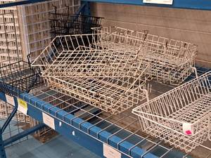 lot 534 image: Grid Panel Baskets - (5) 12x12x4, (5) 24-12x13x4-12, (2) 24x12x4
