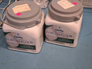 lot 553 image: Lot of (5) Dutch Boy Diamond-Grade Formula Acrylic Enamel Porch and Floor Paints Semi-Gloss Finish