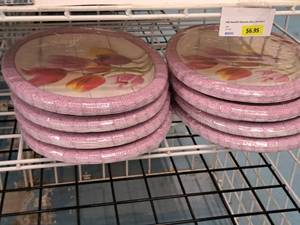 lot 1956 image: Lot of (8 Packs) Oval PlatesPlatters 8-count ( 64 Total Items ) 10x12x1