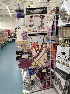 lot 1898 image: Assorted Graduation Party Supplies