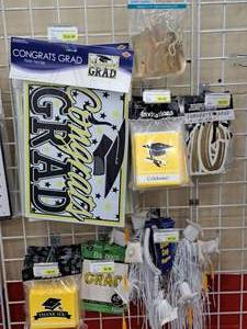 lot 1912 image: Assorted Graduation Party Supplies