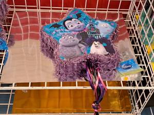 lot 1930 image: Party Pinata - Fantastic - Purple Star with Tassles