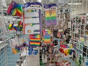 lot 2024 image: Assorted Pride Party Supplies and Accessories