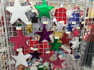 lot 2042 image: Assorted Star Cut-outs and Confetti