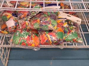 lot 2052 image: Assorted Party Supplies - 16 Bags of Arcade Confetti