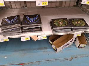 lot 2039 image: (20 Packs) Assorted ArmyAir Force Napkins