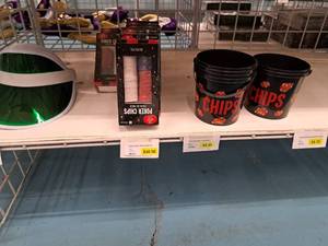 lot 2096 image: Assorted Casino Supplies - Poker Chips, Visors, Chips